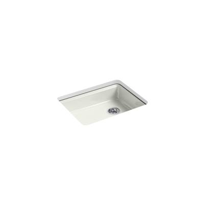 Kohler Riverby 25'' undermount single-bowl kitchen sink - Dune