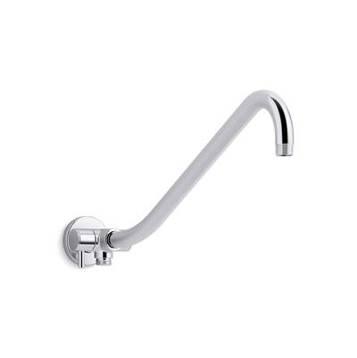 Gooseneck Rainhead arm with 2-way diverter - Polished Chrome