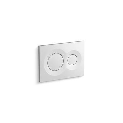 Kohler Lynk Flush Actuator Plate for 2''x 4'' In-wall Tank and Carrier System - White