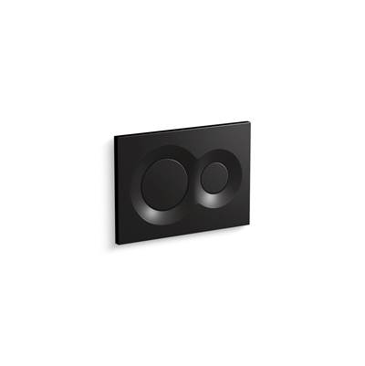 Kohler Lynk Flush Actuator Plate for 2''x 4'' In-wall Tank and Carrier System - Black