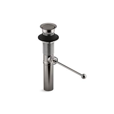 Kohler Premier Pop-up Drain, Exposed, Without Overflow - Vibrant Titanium