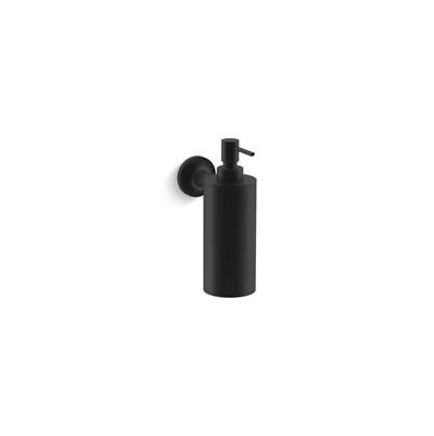 Kohler Purist Wall-mount soap/lotion dispenser - Matte Black
