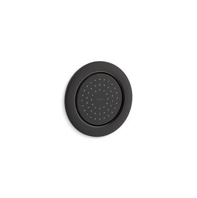 Kohler WaterTile Round 54-nozzle single-function body spray, 2.0 gpm - Matte Black