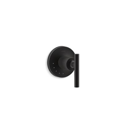 Kohler Purist Mastershower Volume Control Valve Trim with Lever Handle - Matte Black