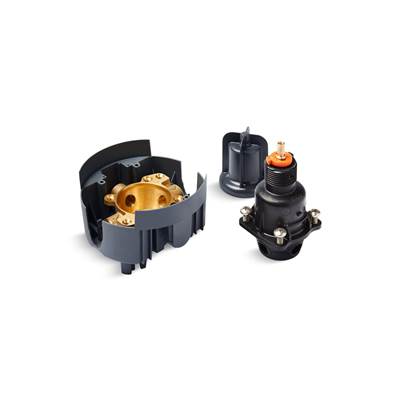 Kohler Rite-Temp Valve body and pressure-balancing cartridge kit with sweat-only connections, project pack