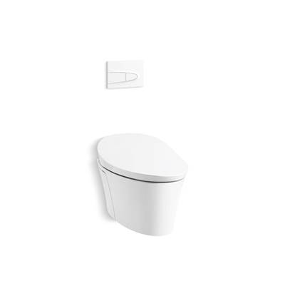 Kohler Veil One-piece elongated smart toilet, dual-flush - White