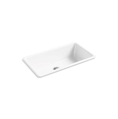 Kohler Iron/tones 33'' Top-/undermount Single-bowl Kitchen Sink - White