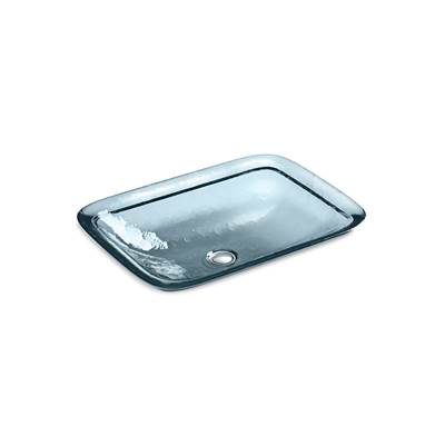 Kohler Inia 20-3/4'' rectangular drop-in bathroom sink, no overflow - Translucent Dusk