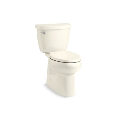 Cimarron Two-piece elongated toilet with skirted trapway, 1.28 gpf