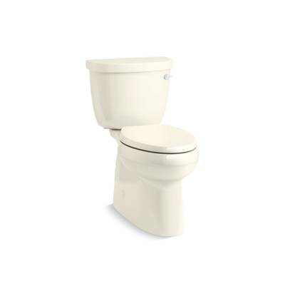 Cimarron Two-piece elongated toilet with skirted trapway, 1.28 gpf
