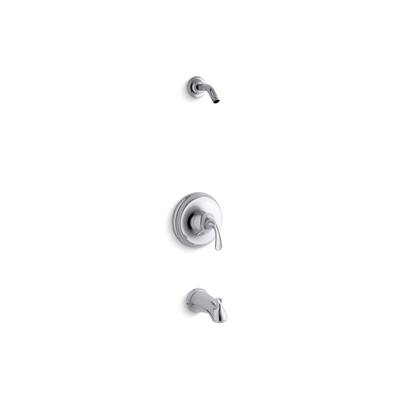Fort1/2 Rite-Temp bath and shower trim kit, without showerhead - Polished Chrome