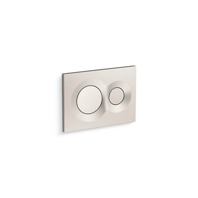 Kohler Lynk Flush Actuator Plate for 2''x 4'' In-wall Tank and Carrier System - Vibrant Brushed...