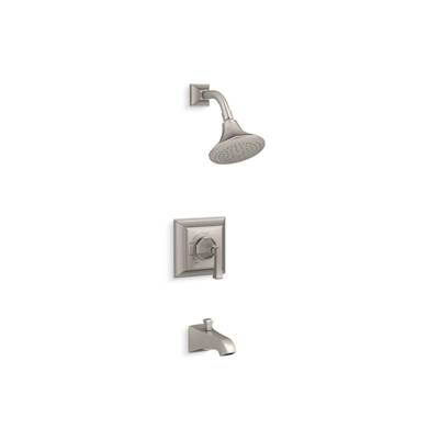 Kohler Memoirs Stately Rite-temp Bath and Shower Trim Kit, 2.5 Gpm - Vibrant Brushed Nickel