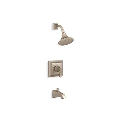 Kohler Memoirs Stately Rite-temp Bath and Shower Trim Kit, 2.5 Gpm - Vibrant Brushed Bronze