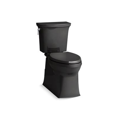 Corbelle ContinuousClean XT two-piece elongated toilet with skirted trapway, 1.28 gpf