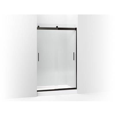 Kohler Levity Sliding Shower Door, 74'' H X 43-5/8 - 47-5/8'' W, with 1/4'' Thick Crystal Clear...