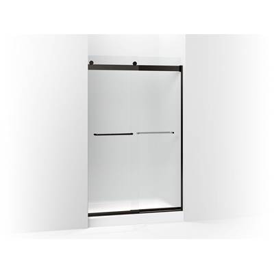 Kohler Levity Sliding Shower Door, 74'' H X 44-5/8 - 47-5/8'' W, with 1/4'' Thick Frosted Glass -...