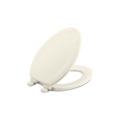 Kohler Stonewood Quiet-CloseE elongated toilet seat - Biscuit