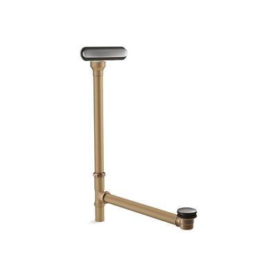 Clearflo Slotted overflow brass bath drain