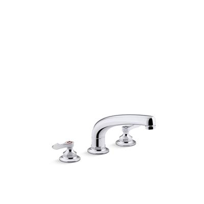 Kohler Triton Bowe 1.5 gpm kitchen sink faucet with 8-3/16'' swing spout, aerated flow and lever handles - Polished Chrome