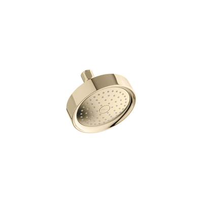 Kohler Purist Single-function showerhead, 2.5 gpm - Vibrant French Gold