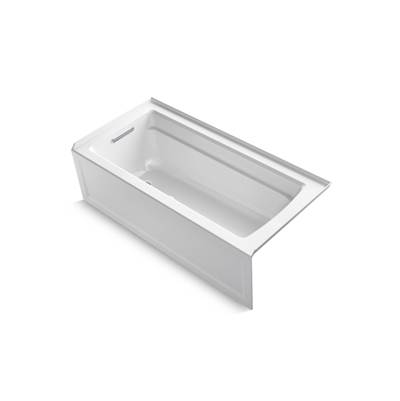 Archer 66'' x 32'' alcove bath, left drain