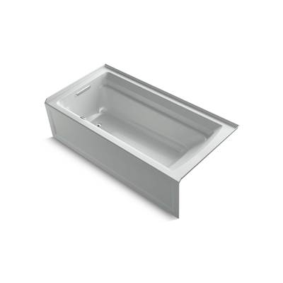 Archer 72'' x 36'' alcove bath, left drain