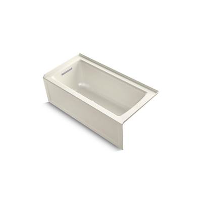Archer 60'' x 30'' alcove bath, left drain