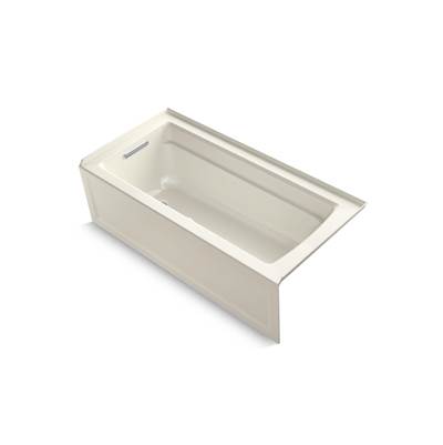 Archer 66'' x 32'' alcove bath, left drain