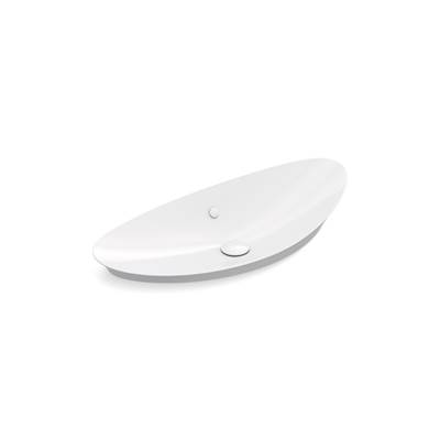 Kohler VeilE 38-1/2'' oval vessel bathroom sink - White