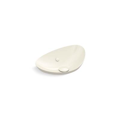 Kohler VeilE 21'' oval vessel bathroom sink - Biscuit