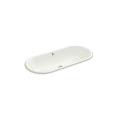 Kohler Iron Plains 33'' Oval Drop-in/undermount Bathroom Sink - Dune