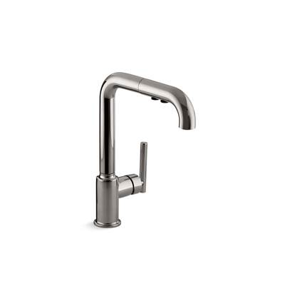 Kohler | Purist | Pull Out Kitchen Faucet - Vibrant Titanium