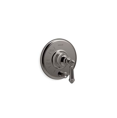Artifacts Rite-Temp valve trim with push-button diverter and lever handle