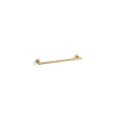 Kohler Purist 18'' Towel Bar - Vibrant Brushed Moderne - Brass