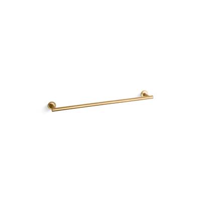 Kohler Purist 24'' Towel Bar - Vibrant Brushed Moderne - Brass