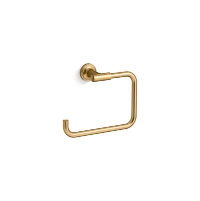 Kohler Purist Towel ring - Vibrant Brushed Moderne Brass