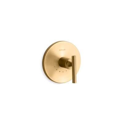Kohler Purist Mastershower Temperature Control Valve Trim with Lever Handle - Vibrant Brushed...