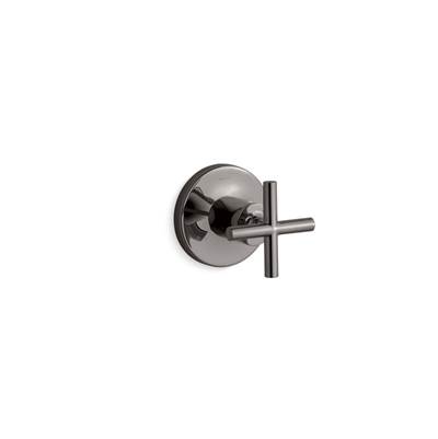 Kohler Purist Mastershower Transfer Valve Trim with Cross Handle - Vibrant Titanium