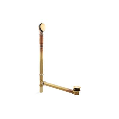 Clearflo Brass toe tap bath drain