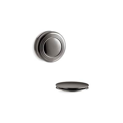 Kohler Purefloe Traditional Push-button Bath Drain Trim - Vibrant Titanium