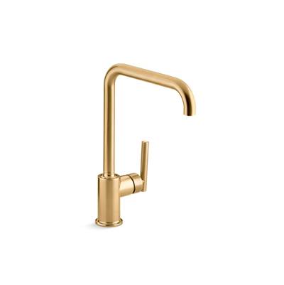Kohler | Purist | Retractable Faucet - Vibrant Brushed Moderne Brass