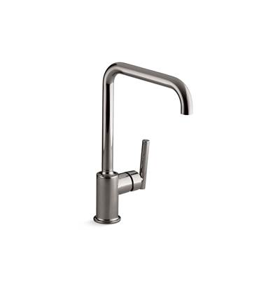 Kohler | Purist | Single Hole Kitchen Faucet - Vibrant Titanium
