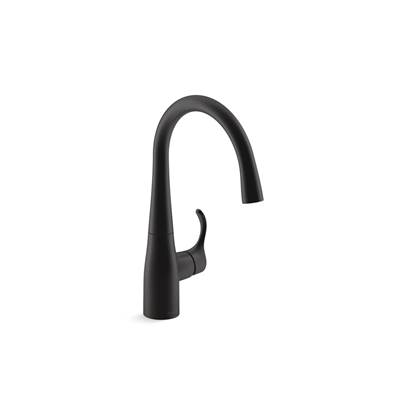 Kohler Simplice Single-handle bar sink faucet - Matte Black
