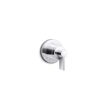 Components MasterShower volume control valve trim with Lever handle