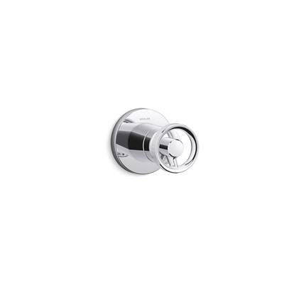 Components MasterShower transfer valve trim with Industrial handle