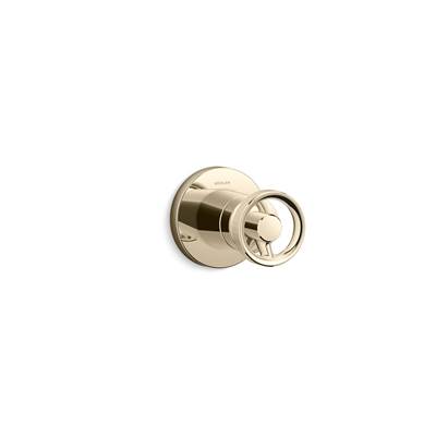 Components MasterShower transfer valve trim with Industrial handle
