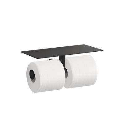 Components Covered double toilet paper holder