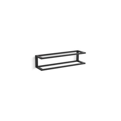 Draft 18'' towel bar frame - Matte Black