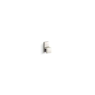Draft frame robe hook - Vibrant Polished Nickel